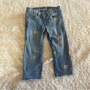 Cat & Jack Skinny Embroidered Jeans